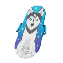 XYZ Toys Kids 36" Foam Snow Sled with Slick Bottom & PE Core Build