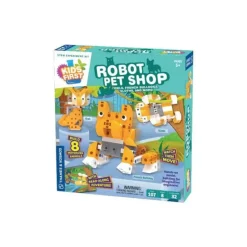 Thames u0026 Kosmos Kids First Robot Pet Shop: Owls, Hedgehogs, Sloths, and More!