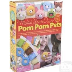 Outlet 4M KidzMaker - Make Your Own Pom Pom Pets