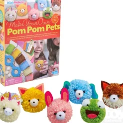 Outlet 4M KidzMaker - Make Your Own Pom Pom Pets