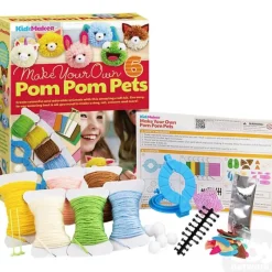 Outlet 4M KidzMaker - Make Your Own Pom Pom Pets
