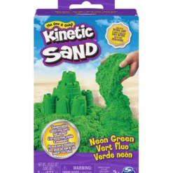 Clearance Spin Master Kinetic Sand 8 oz Neon Sand Box Assortment