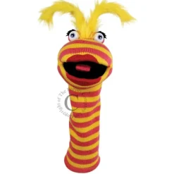 Outlet The Puppet Company Knitted Puppets - Lipstick