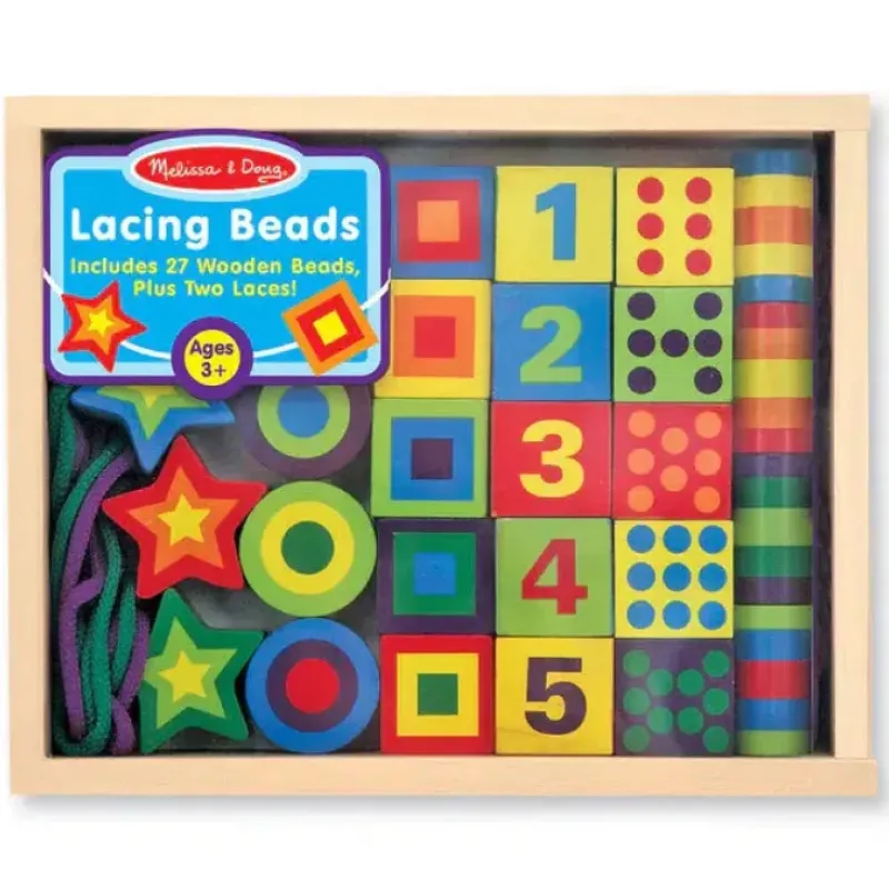New Melissa u0026 Doug Lacing Beads