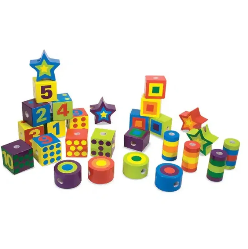 New Melissa u0026 Doug Lacing Beads
