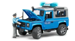 New Bruder Land Rover Police Vehicle with Policeman