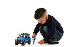 New Bruder Land Rover Police Vehicle with Policeman