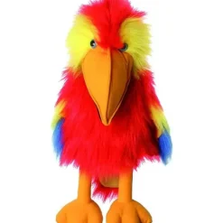 Clearance The Puppet Company Large Bird Puppets - Scarlet Macaw