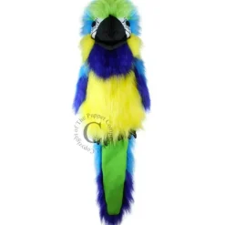 Sale The Puppet Company Large Birds Puppet - Blue and Gold Macaw