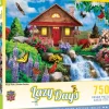 Hot MasterPieces Lazy Days - Floral Falls - 750 Piece Puzzle