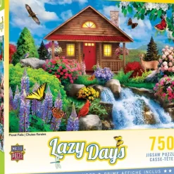 Hot MasterPieces Lazy Days - Floral Falls - 750 Piece Puzzle