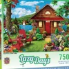 Hot MasterPieces Lazy Days - Waterfront - 750 Piece Puzzle