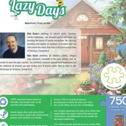 Hot MasterPieces Lazy Days - Waterfront - 750 Piece Puzzle