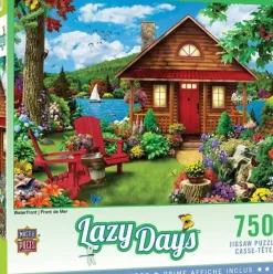 Hot MasterPieces Lazy Days - Waterfront - 750 Piece Puzzle