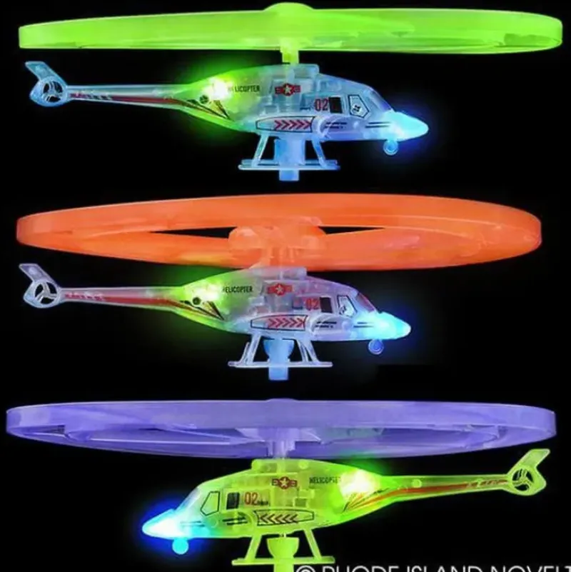 Outlet The Toy Network Light Up Rip Cord Helicopter