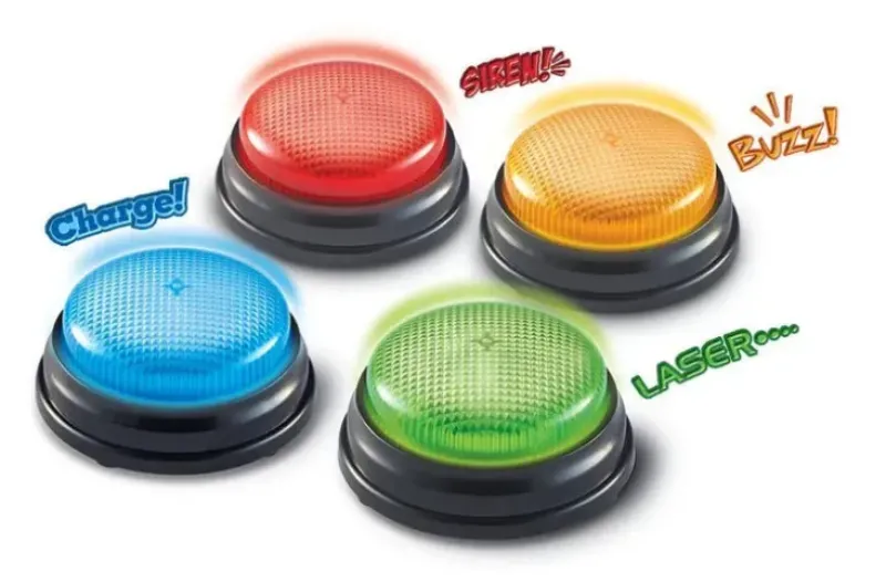 Discount Learning Resources Lights & Sounds Answer Buzzer