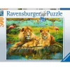 Sale Ravensburger Lions in the Savanna 500 Piece Puzzle