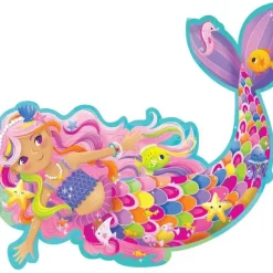 Peaceable Kingdom Magical Mermaid Floor Puzzle 41 Pieces