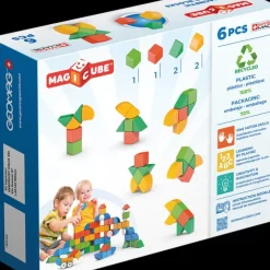 Discount Geomag Magicube Shapes Recycled 6 Pieces