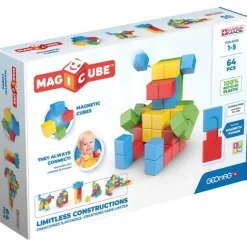 Sale Geomag Magicube Try Me Recycled 64 Pieces