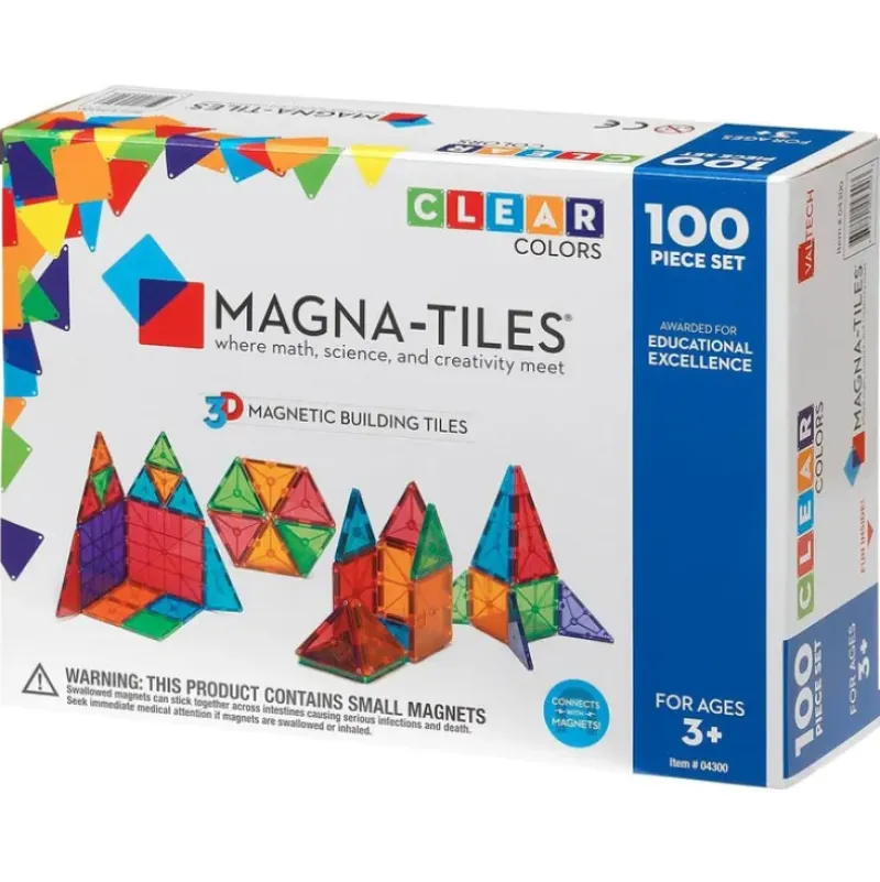New Magna-Tiles 100 Piece Set