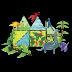 New Magna-Tiles Dino World XL 50 Piece Set