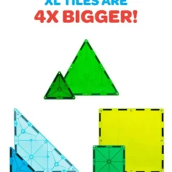 New Magna-Tiles Dino World XL 50 Piece Set