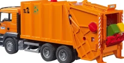 Clearance Bruder Man TGS Garbage Truck - Orange