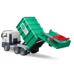 Best Bruder MAN TGS Rear Loading Garbage Truck - Green