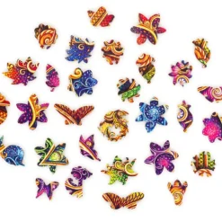 Hot Unidragon Mandala - Inexhaustible Abundance Wooden Jigsaw Puzzle