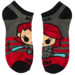 Clearance Bio World Marvel Chibi Avengers - 5 Pair Ankle Socks