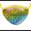 Outlet XYZ Toys Mask Adult Size Rainbow Cheetah Wild Smiles