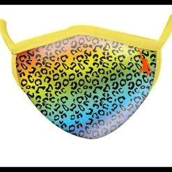 Outlet XYZ Toys Mask Adult Size Rainbow Cheetah Wild Smiles