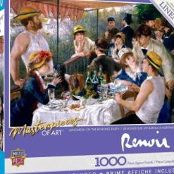 Clearance MasterPieces of Art - Luncheon of the Boating Party - 1000 Piece Puzzle