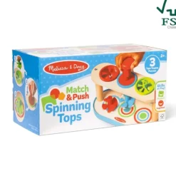 Best Melissa u0026 Doug Match & Push Spinning Tops