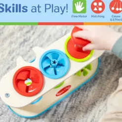 Best Melissa u0026 Doug Match & Push Spinning Tops