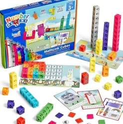 Outlet Learning Resources Mathlink Cubes, Numberblocks 1-10 Set