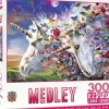 Sale MasterPieces Medley - Unicorns & Butterflies - 300 Piece EzGrip Puzzle
