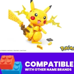 Clearance Mattel MEGA Construx Pokemon - Pikachu Building Set