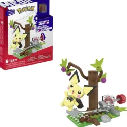 Discount Mattel Mega Construx Pokemon - Pichu's Forest Forage
