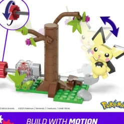 Discount Mattel Mega Construx Pokemon - Pichu's Forest Forage