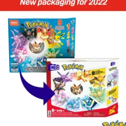 Outlet Mattel MEGA Pokémon Action Figure Every Eevee Evolution