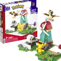 Clearance Mattel MEGA Pokémon Countryside Windmill