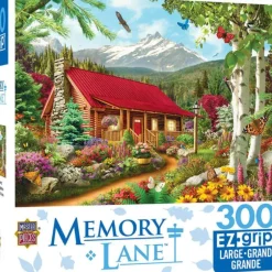 Sale MasterPieces Memory Lane - Mountain Hideaway - 300 Piece EzGrip Puzzle