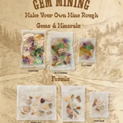 New Squire Boone Village Mine Rough - Gems Bag - Small