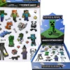 United Party Minecraft Raised Sticker Sheet