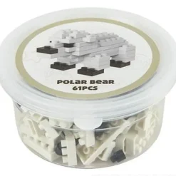 Clearance Adventure Planet Mini Blocks - Polar Bear 61 Pieces