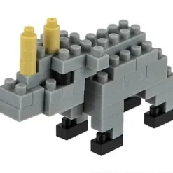 Clearance Adventure Planet Mini Blocks - Rhinoceros 53 Pieces