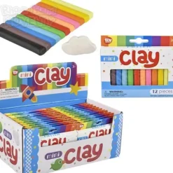 Clearance The Toy Network Mini Clay Set 12 Pieces