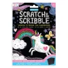 Ooly Mini Kit Scratch and Scribble Scratch Art Kit - Funtastic Friends